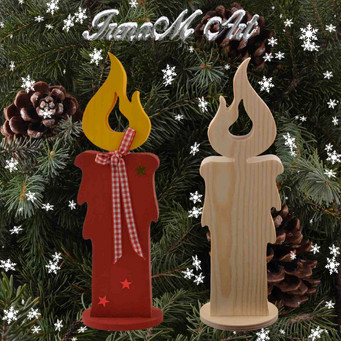 Ръчно изработени изделия от дърво Коледа и Нова година  Ръчно изработени изделия от дърво Сувенир  Свещ 